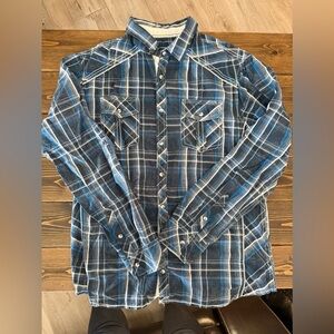 Men’s BKE pearl snap shirt